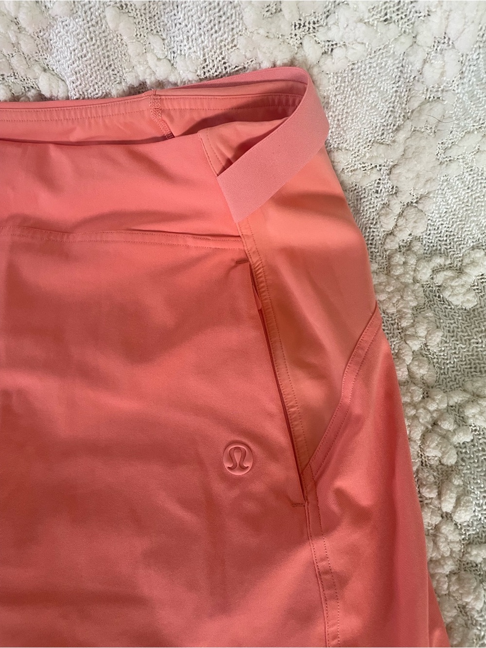 lululemon athletica Coral Pink Athletic Skirt